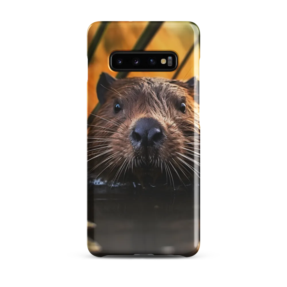 Beaver Serenity: A Natural Portrait | Phone Case |  S10 Plus | Snap Case | Glossy