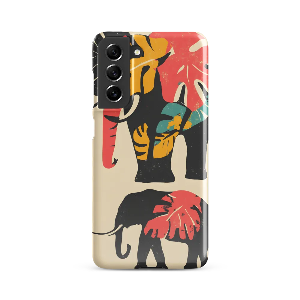 Tropical Elegance: The Elephant's Dance