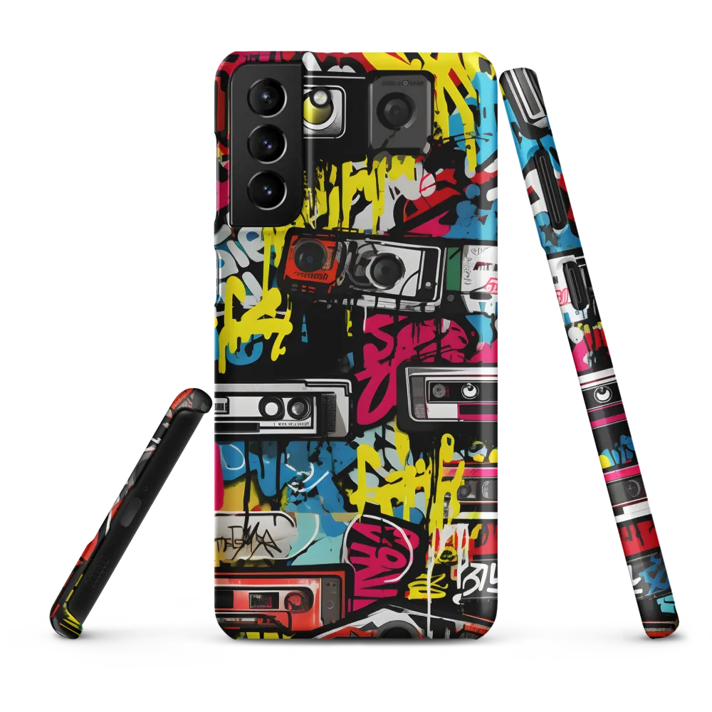 Urban Nostalgia: A Retro Cassette Explosion