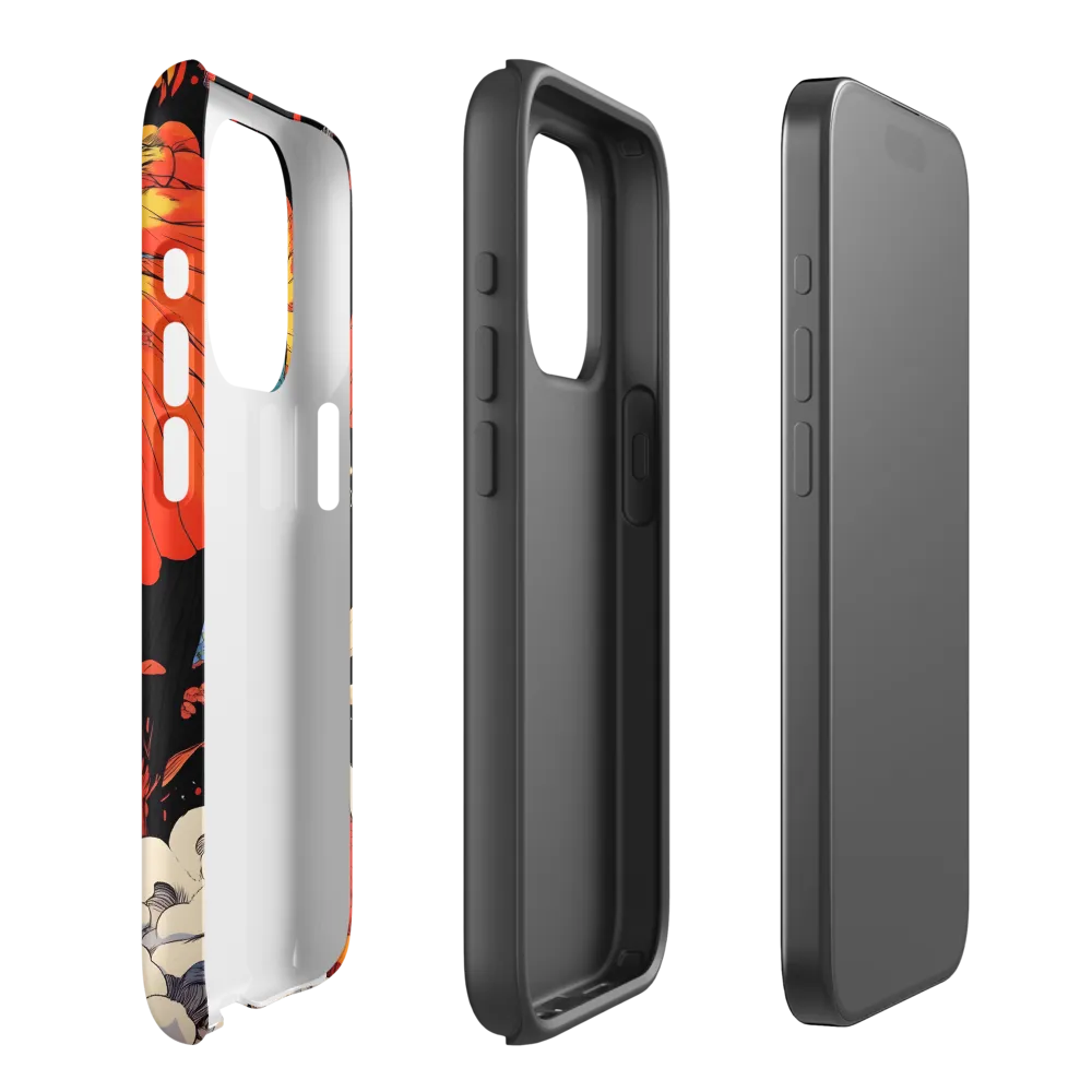Majesty of the Floral Elephant | Phone Case |  15 Pro | Tough Case | Matte