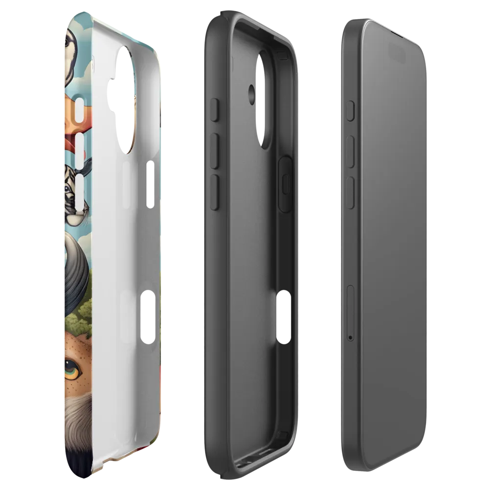 Harmonious Echoes of Wildlife | Phone Case |  16 Plus | Tough Case | Matte
