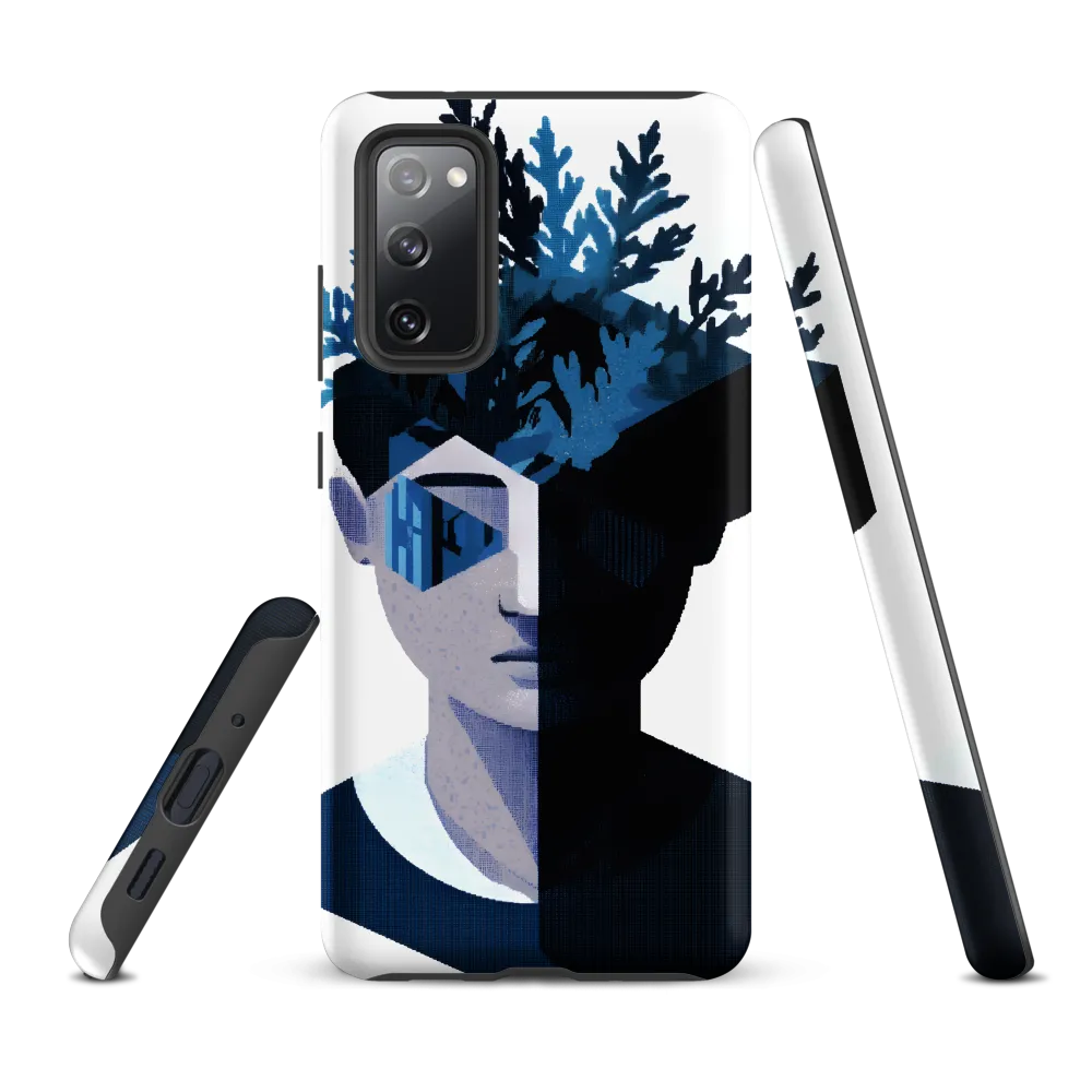Nature's Reflection in a Surreal Portrait
