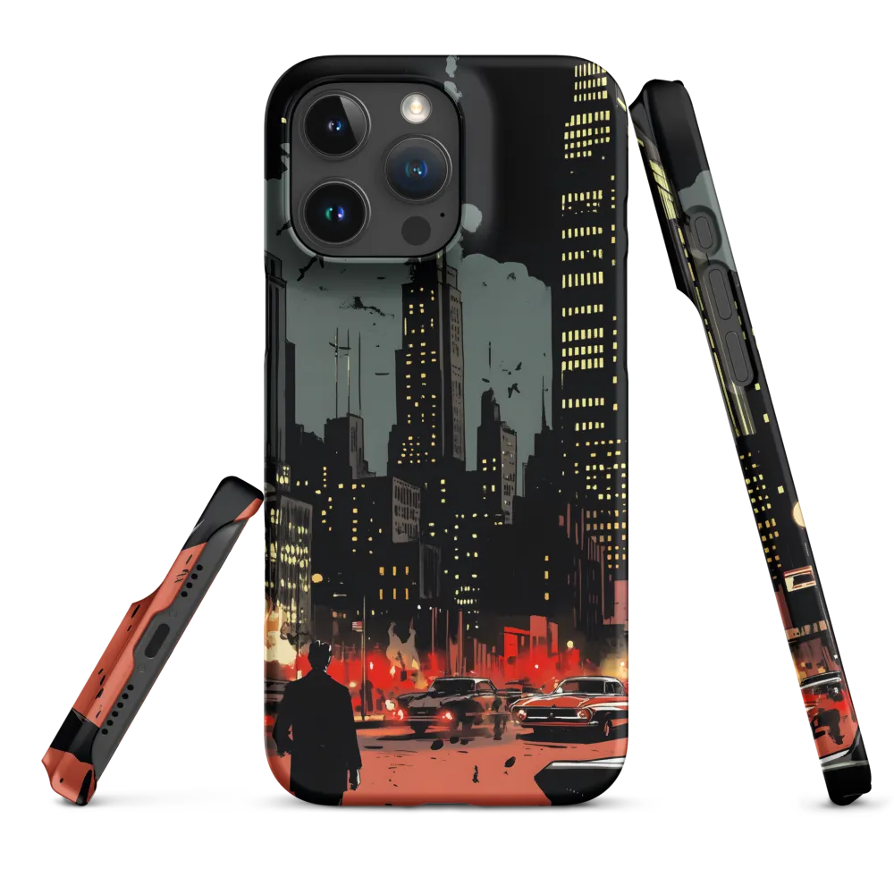 Urban Shadows: A Noir Night | Phone Case |  16 Pro Max | Snap Case | Matte
