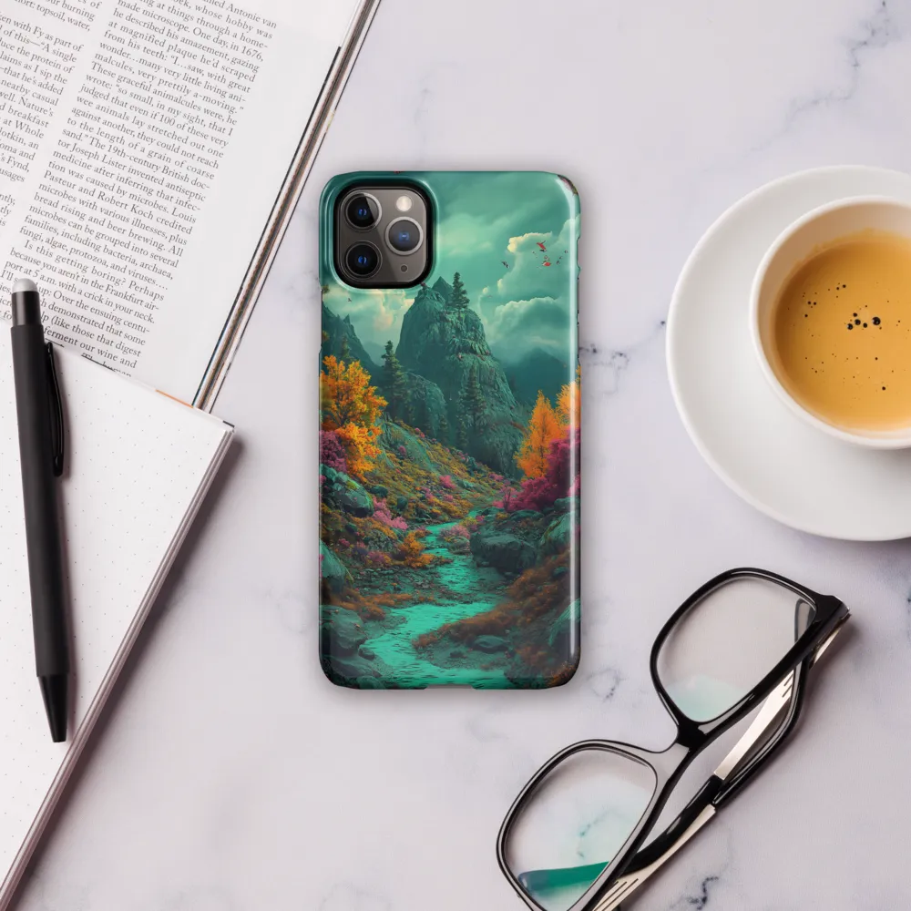 Ethereal Landscapes: A Journey Through Color | Phone Case |  11 Pro Max | Snap Case | Glossy