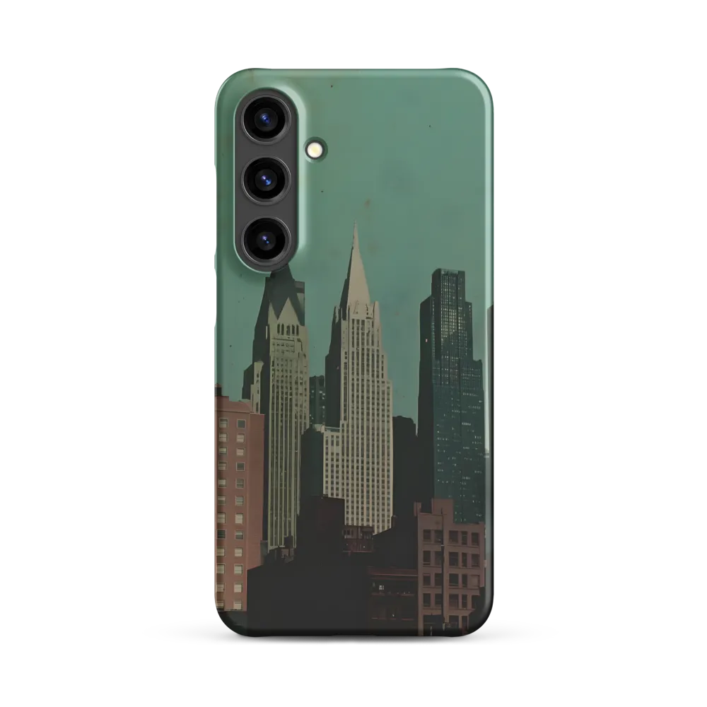 Urban Nostalgia: A Retro Cityscape