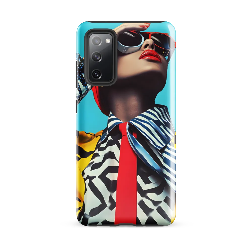 Chic Confidence in Bold Patterns