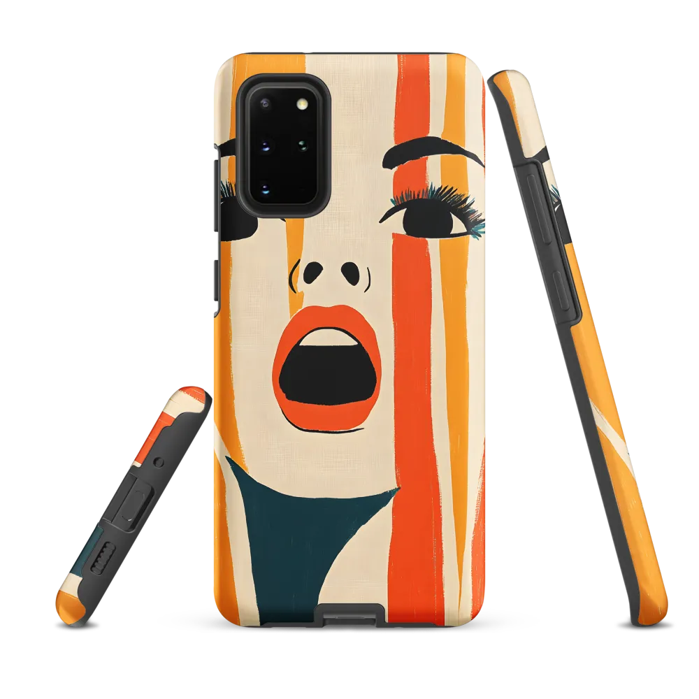 Vivid Expression | Phone Case |  S20 Plus | Tough Case | Matte