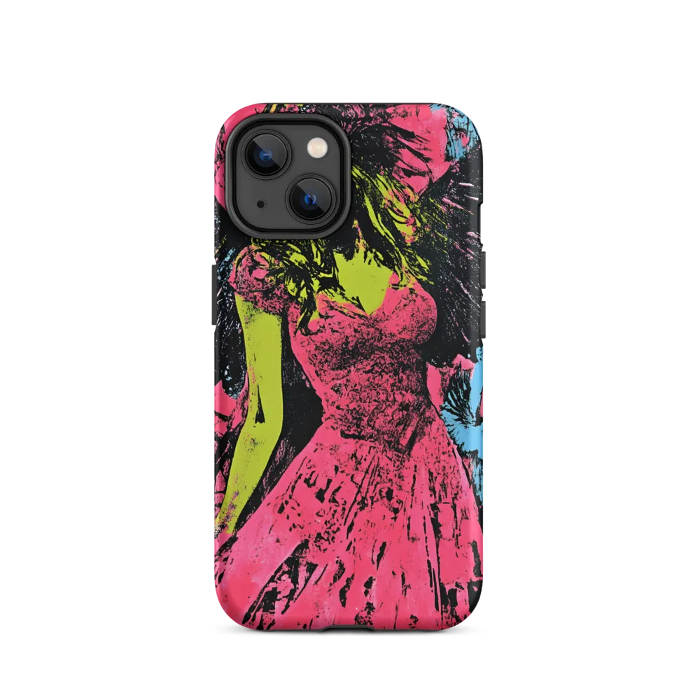 Mystical Angel in Neon Dreams