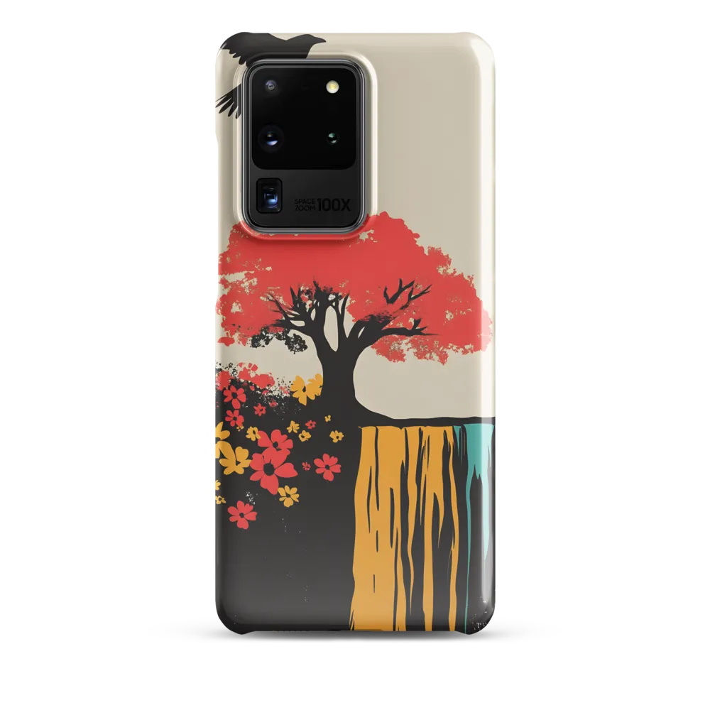 Serene Cascade of Colors