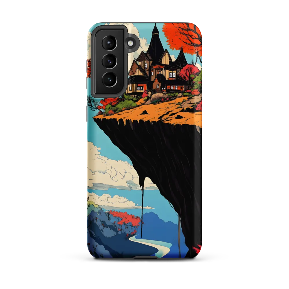 Whispers of the Cliff House | Phone Case |  S21 Plus | Tough Case | Matte