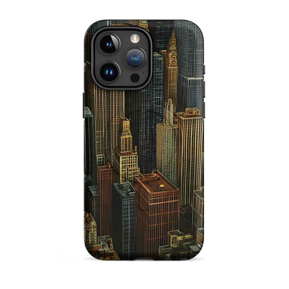 Urban Elegance: A Golden Cityscape
