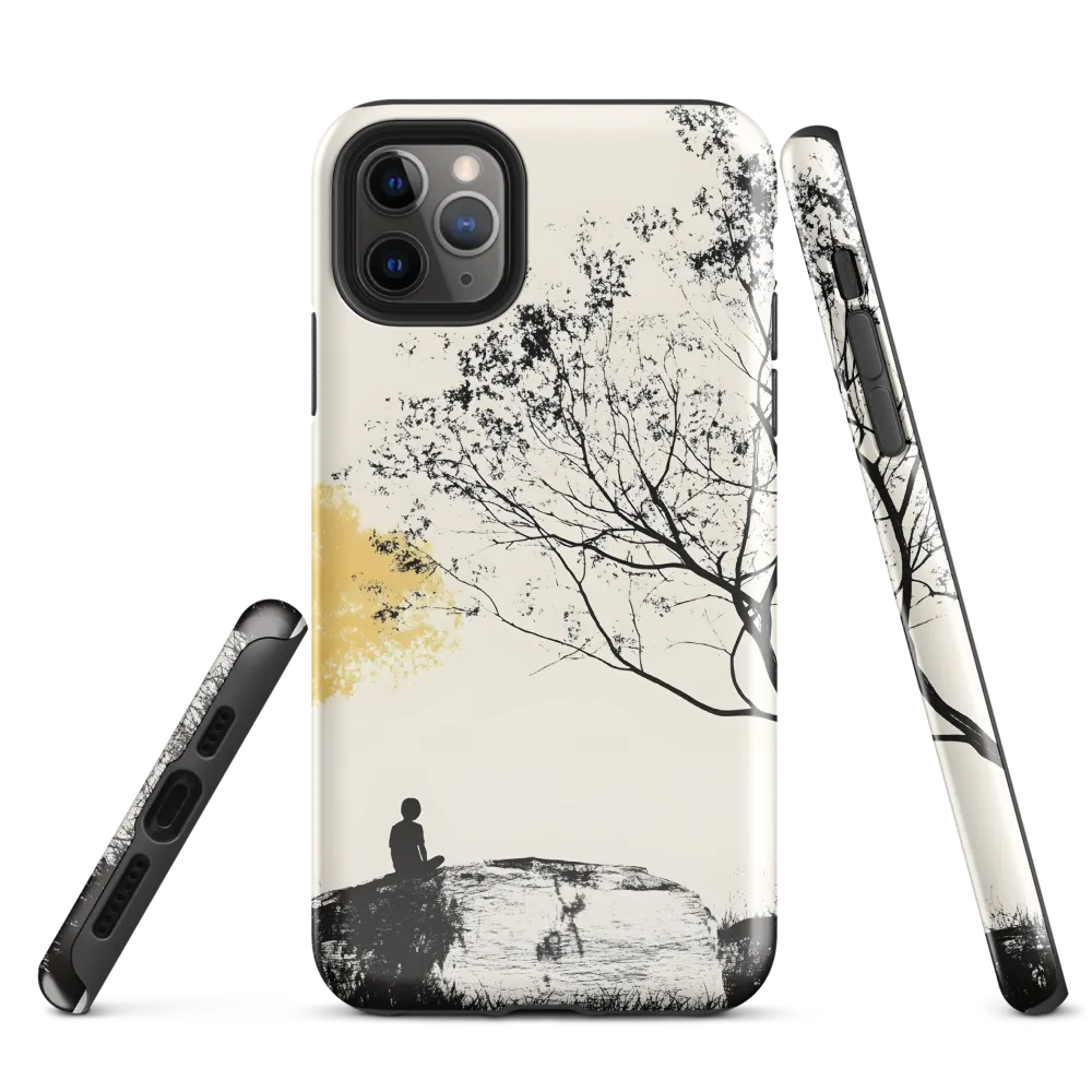 Whispers of Solitude | Phone Case |  11 Pro Max | Tough Case | Glossy