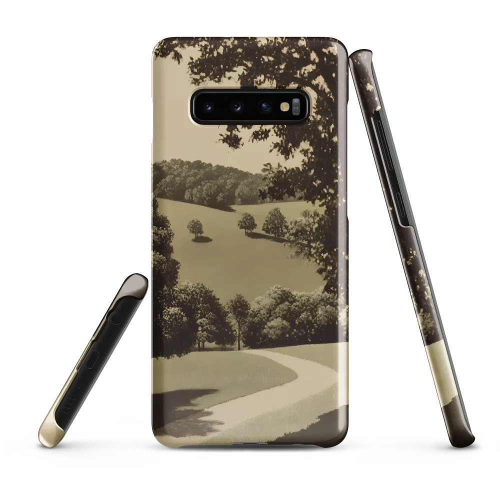 Whispers of the Verdant Path | Phone Case |  S10 Plus | Snap Case | Glossy