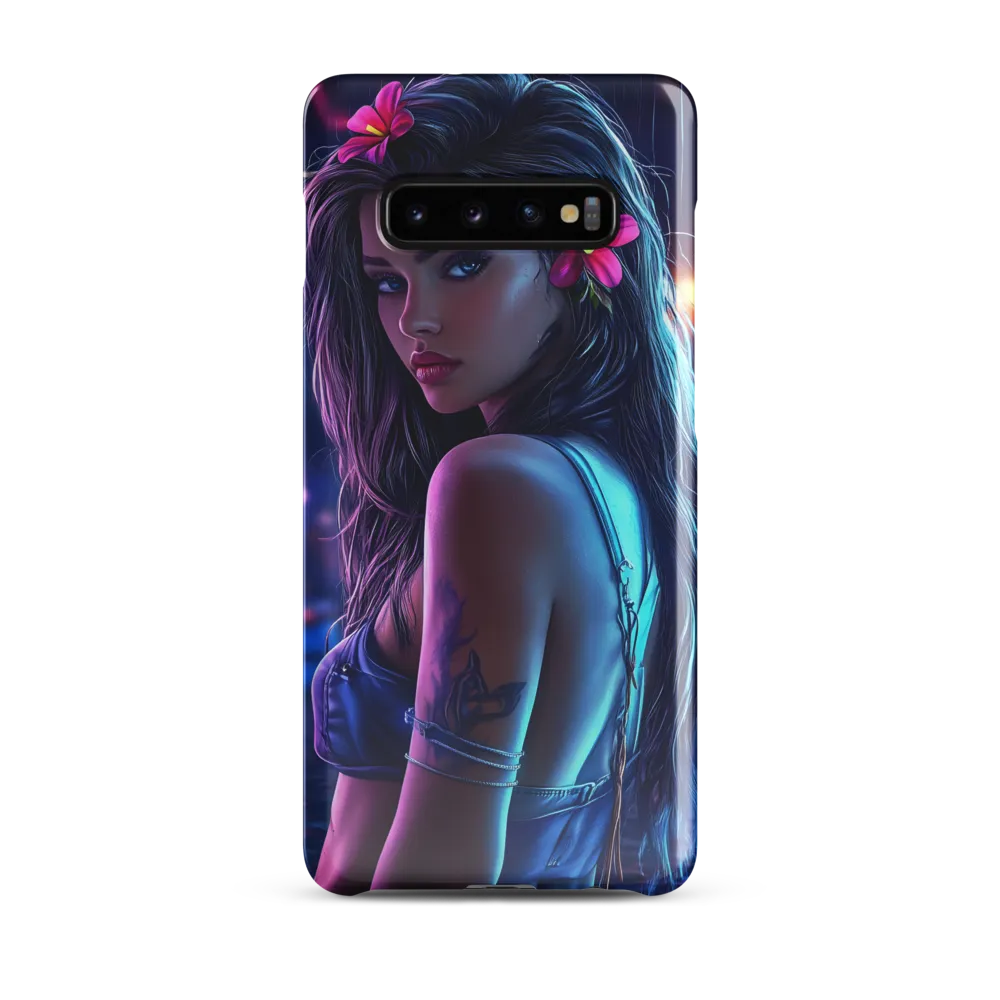 Neon Allure | Phone Case |  S10 Plus | Snap Case | Glossy