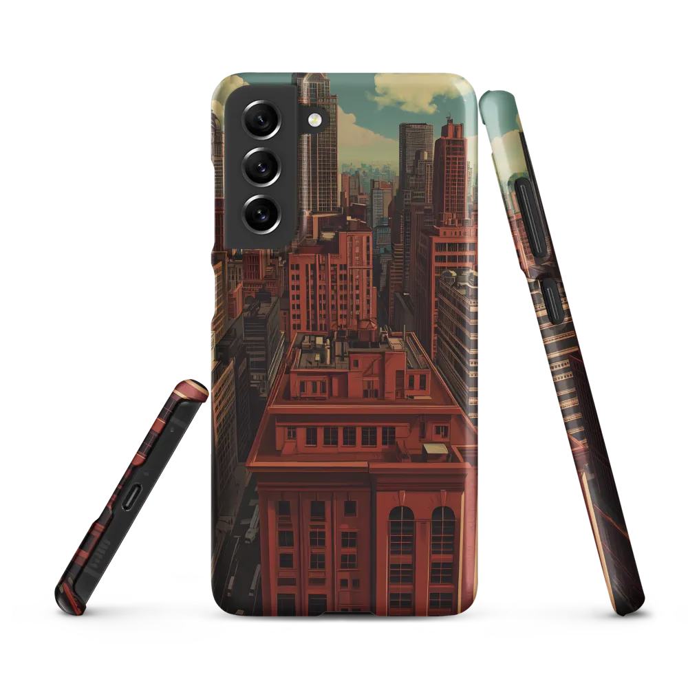 Urban Reverie: A Journey Through the City | Phone Case |  S21 FE | Snap Case | Matte