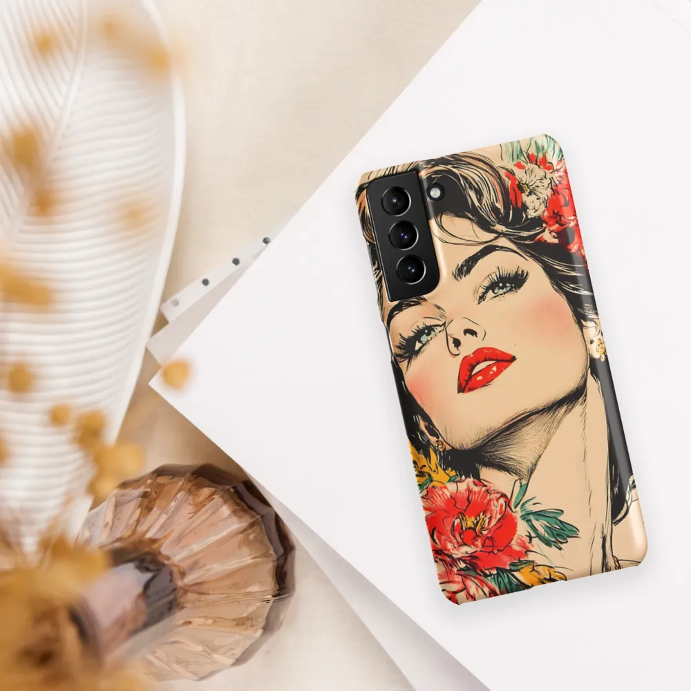 Radiance in Red: A Portrait of Elegance