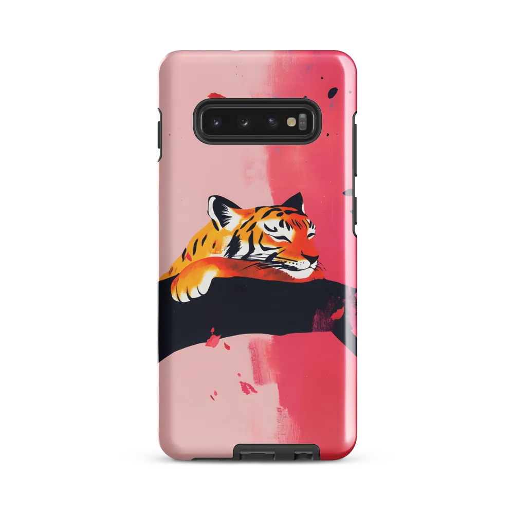 Serenity in Stripes | Phone Case |  S10 Plus | Tough Case | Glossy