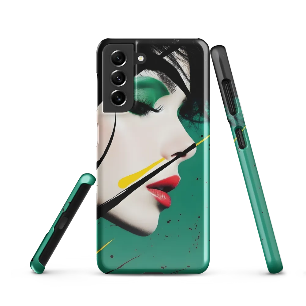 Whispers of Elegance and Boldness | Phone Case |  S21 | Snap Case | Glossy