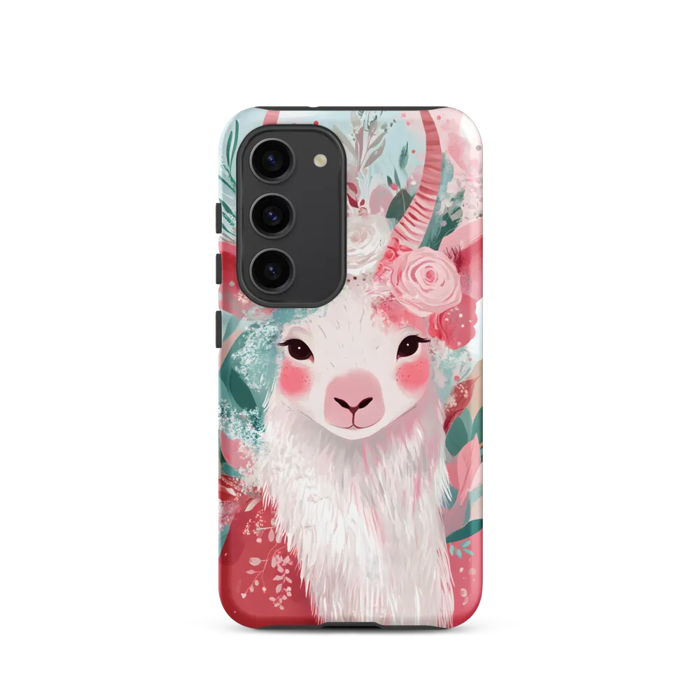 Spring Whimsy: The Floral Goat