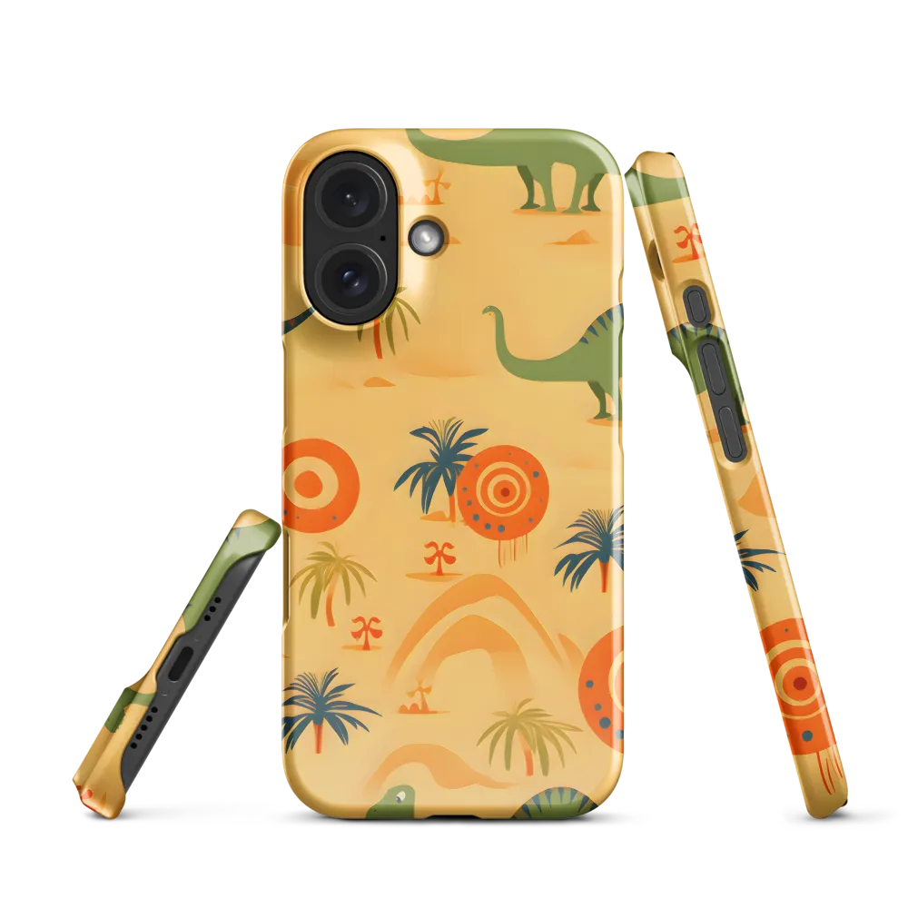 Prehistoric Playtime | Phone Case |  16 | Snap Case | Glossy