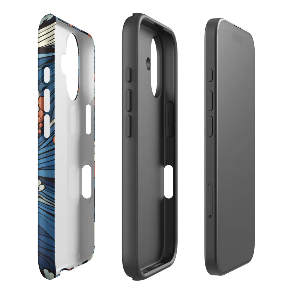 Nature's Elegance: An Oceanic Tapestry | Phone Case |  16 | Tough Case | Matte