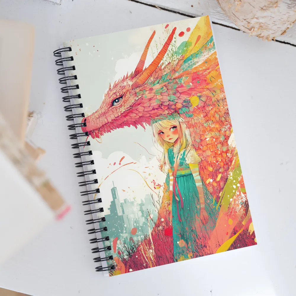 Guardian of Dreams | Spiral Notebook