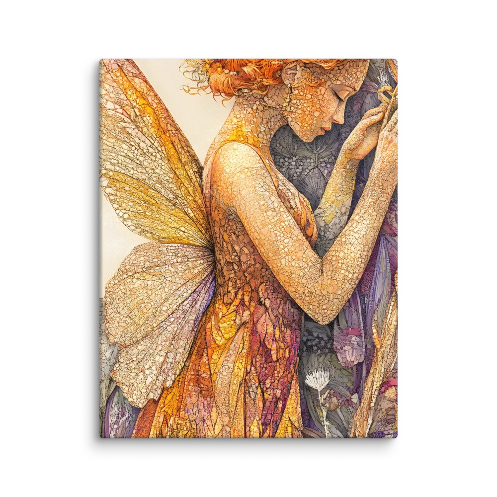 Whispers of the Frosted Meadow | Canvas | 11″×14″