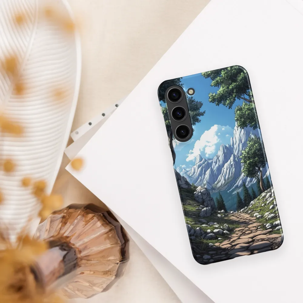 Journey Through Tranquility | Phone Case |  S23 Plus | Snap Case | Matte