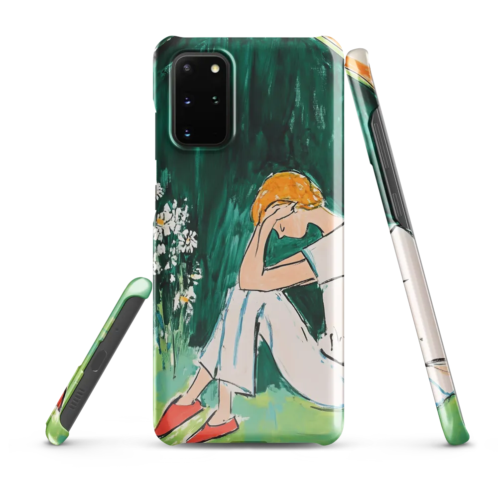 Silent Sorrow | Phone Case |  S20 Plus | Snap Case | Glossy