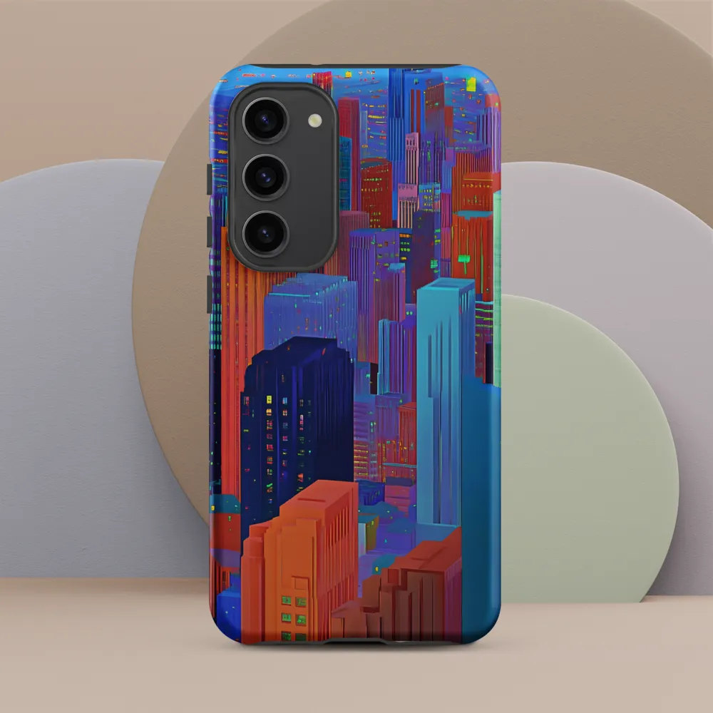Vibrant Metropolis in Twilight