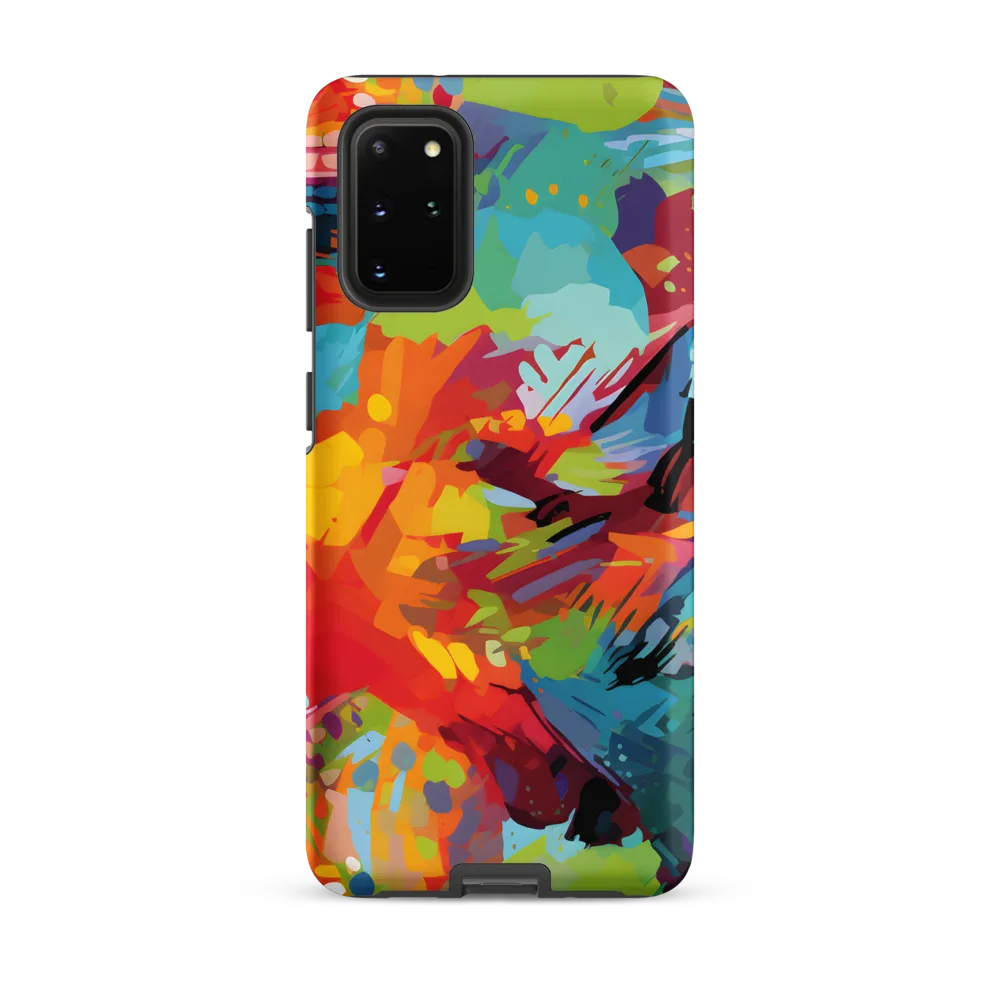 Colorful Lizard: An Abstract Adventure | Phone Case |  S20 Plus | Tough Case | Matte