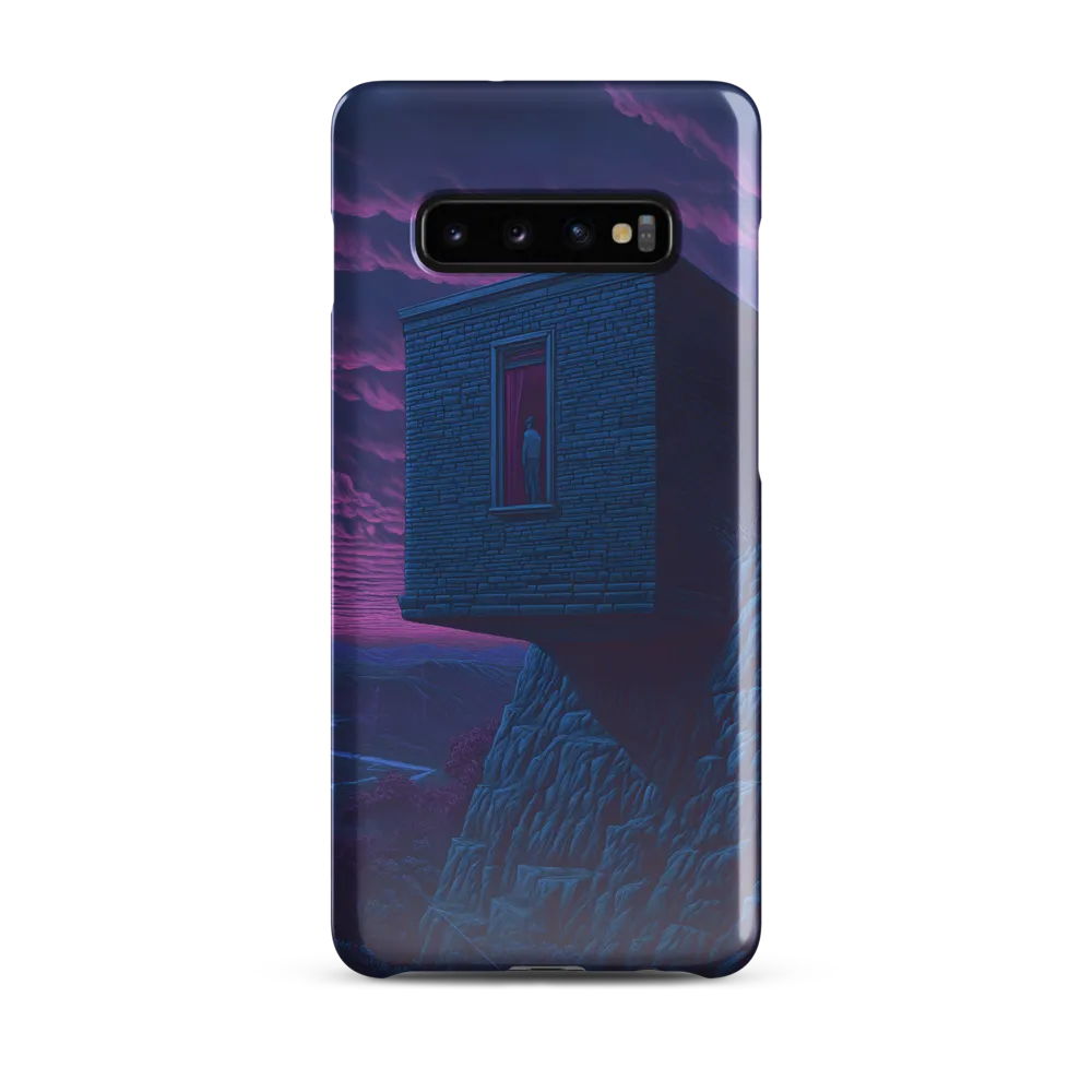 Solitude by the Edge | Phone Case |  S10 Plus | Snap Case | Glossy