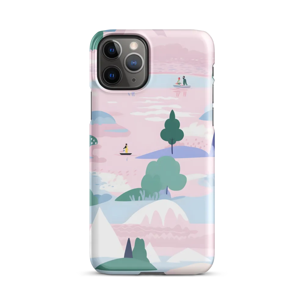 Whimsical Reflections: A Journey Through Landscapes | Phone Case |  11 Pro | Snap Case | Glossy