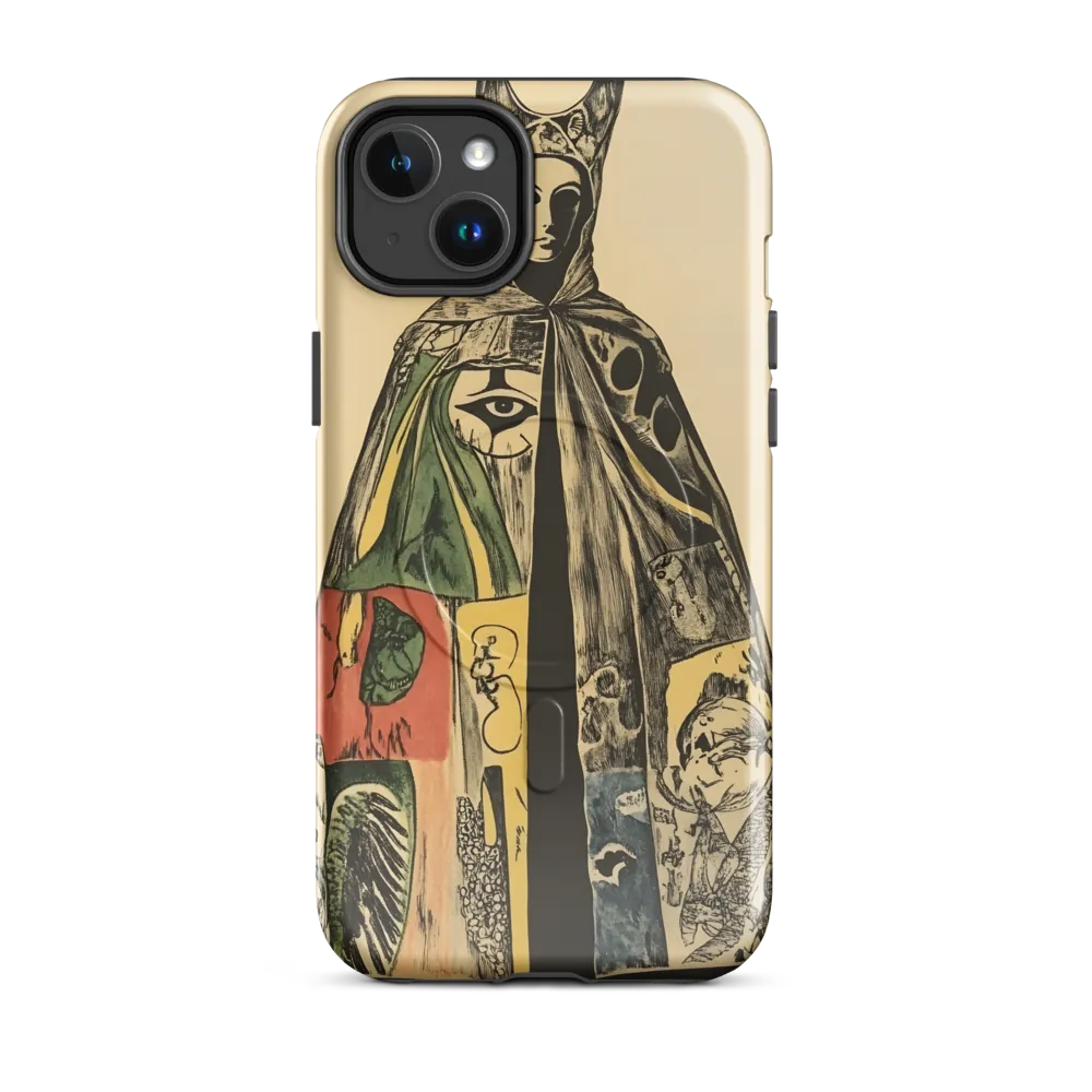 Mystical Cloak of Symbols | Phone Case |  14 Plus | MagSafe® Tough Case | Glossy