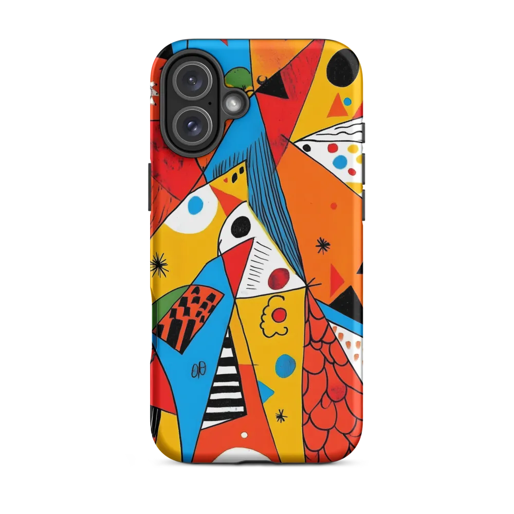 Geometric Playground: A Colorful Journey Through Abstract Landscapes
