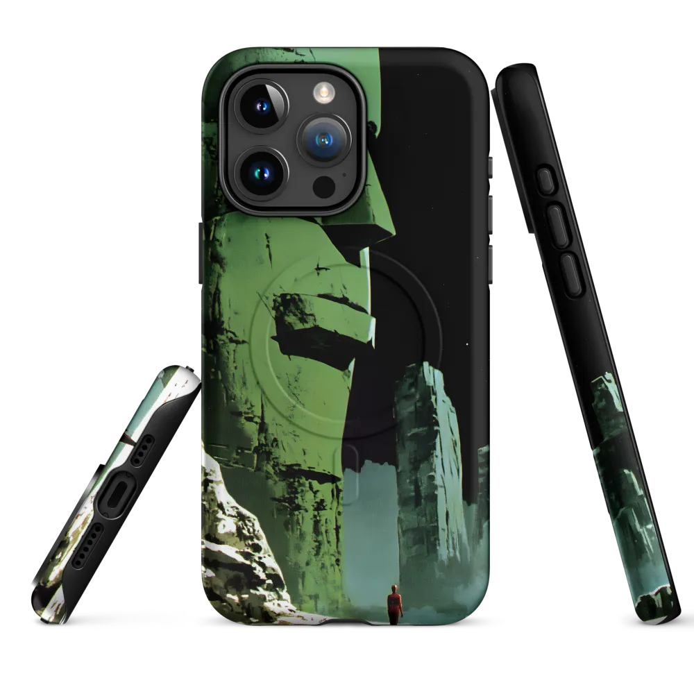 Green Colossus and the Lone Traveler