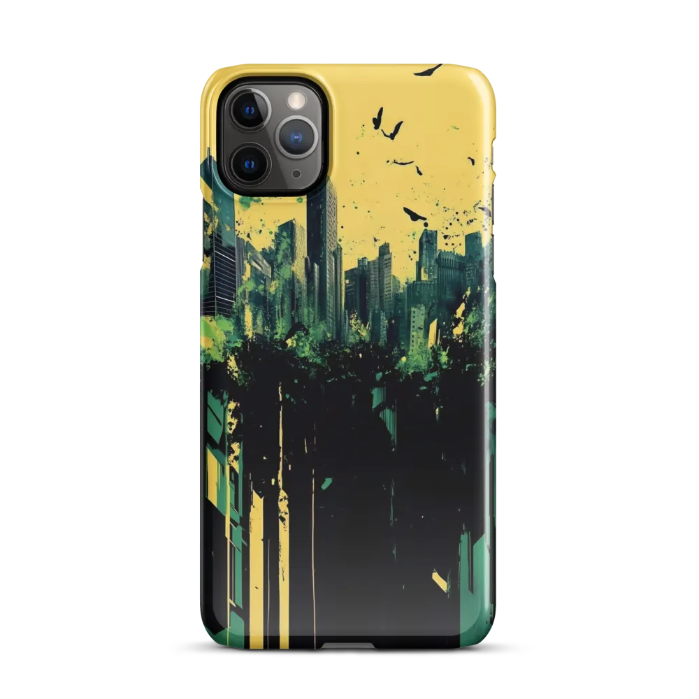 Urban Serenity: A Surreal Landscape | Phone Case |  11 Pro Max | Snap Case | Glossy