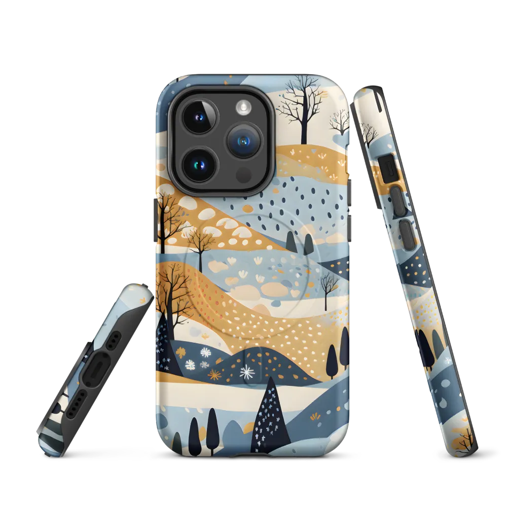 Whispers of a Playful Landscape | Phone Case |  14 Pro | MagSafe® Tough Case | Matte