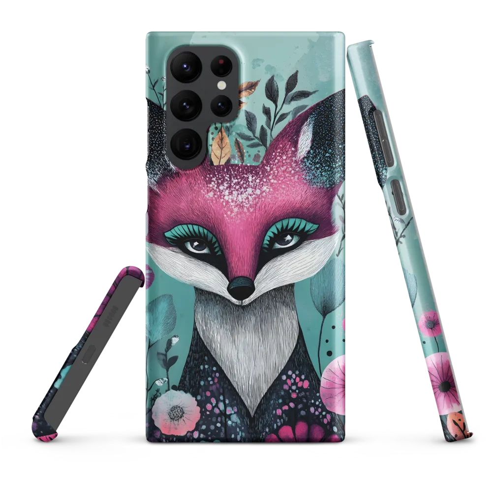 Whimsical Fox Among Blossoms