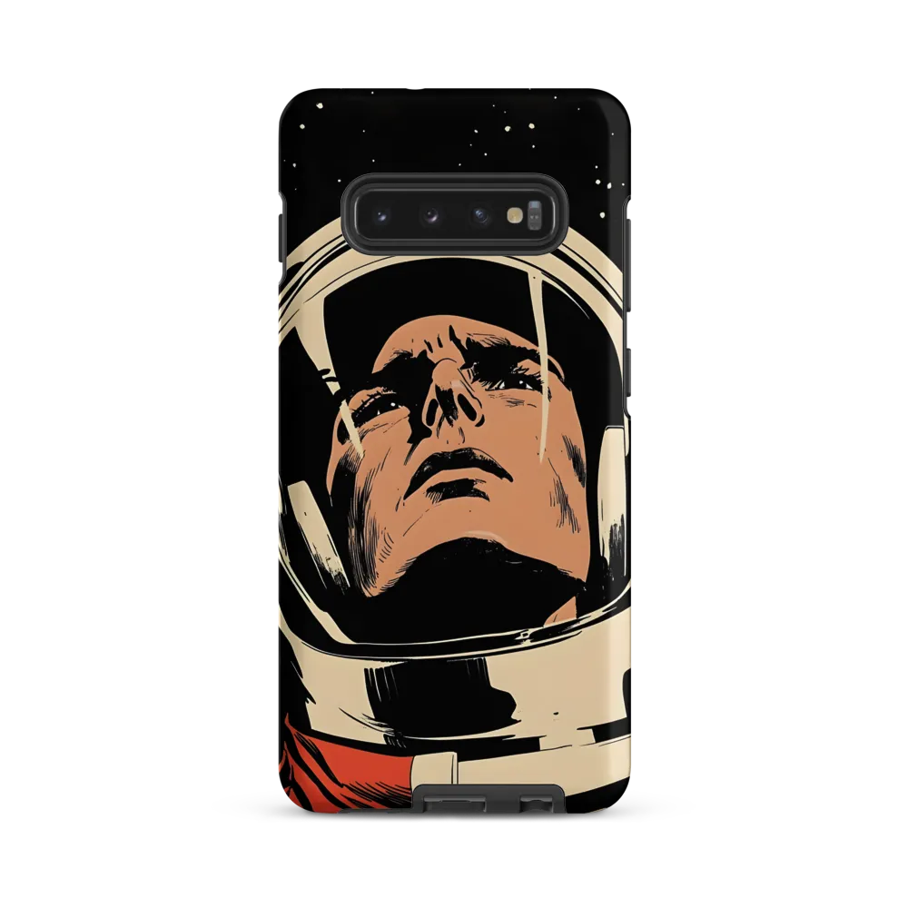 Gaze of the Astronaut | Phone Case |  S10 Plus | Tough Case | Matte