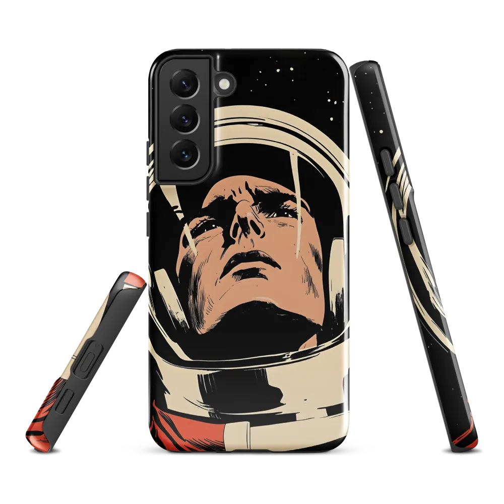 Gaze of the Astronaut | Phone Case |  S22 Plus | Tough Case | Glossy