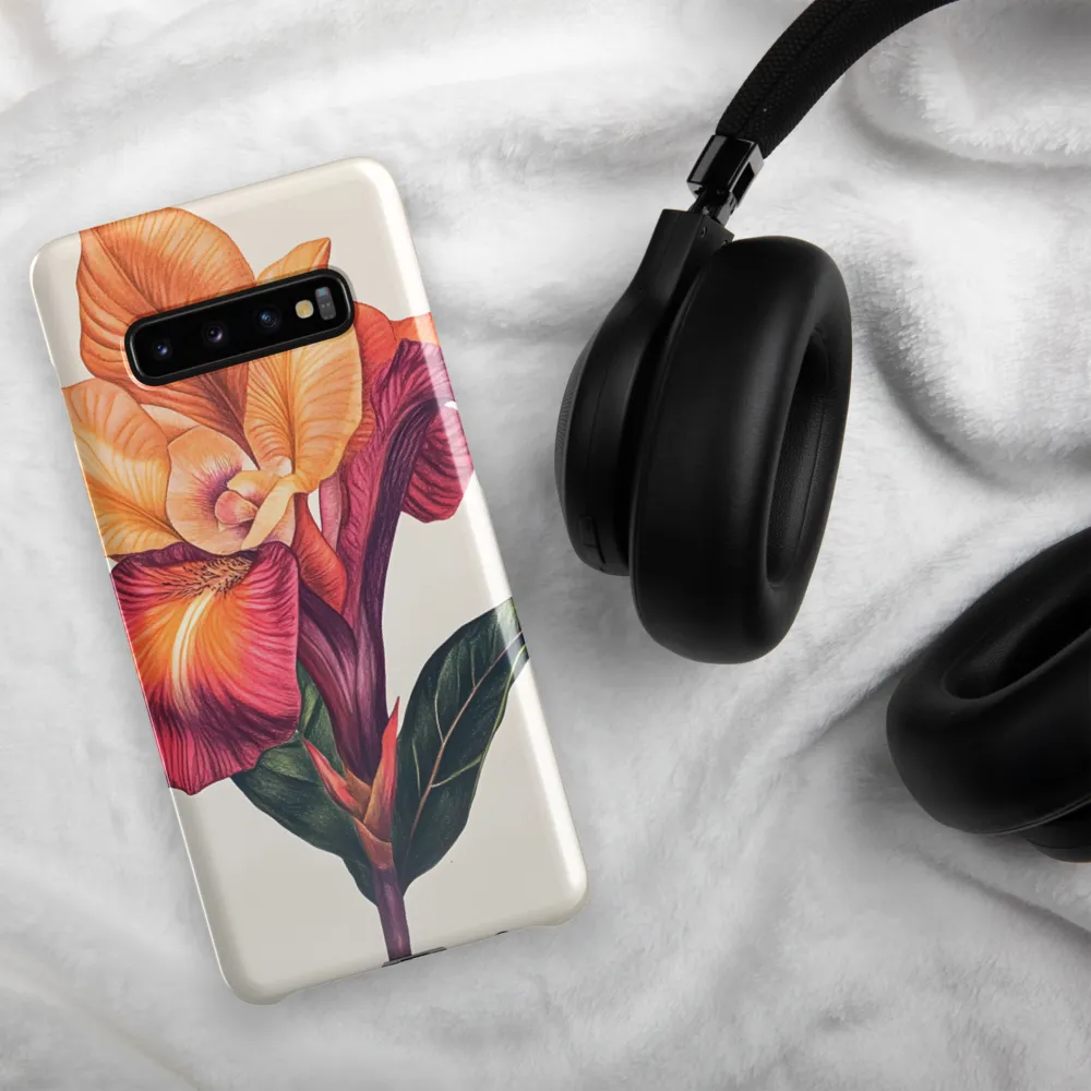 Floral Harmony | Phone Case |  S10 Plus | Snap Case | Glossy