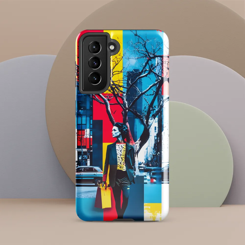 Urban Elegance | Phone Case |  S21 | Tough Case | Glossy