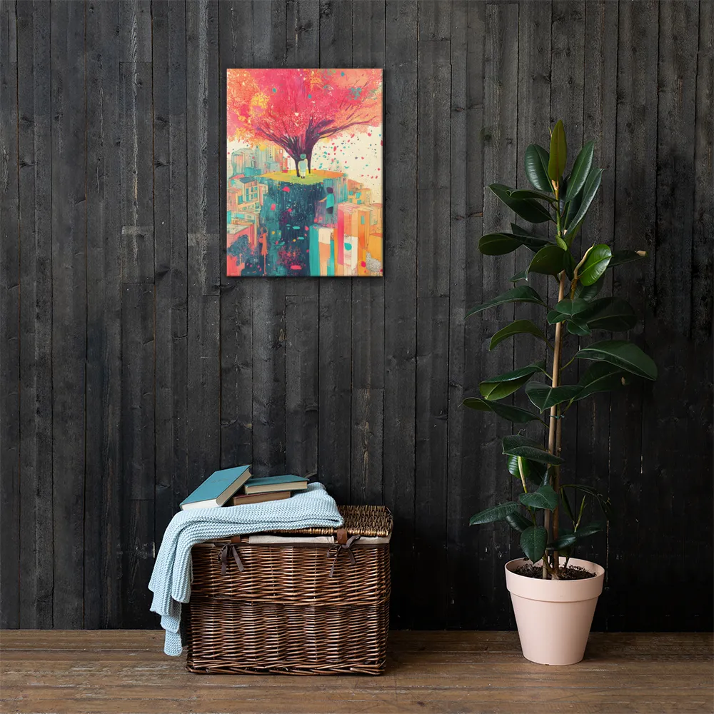Whispers of Urban Dreams | Canvas | 18″×24″