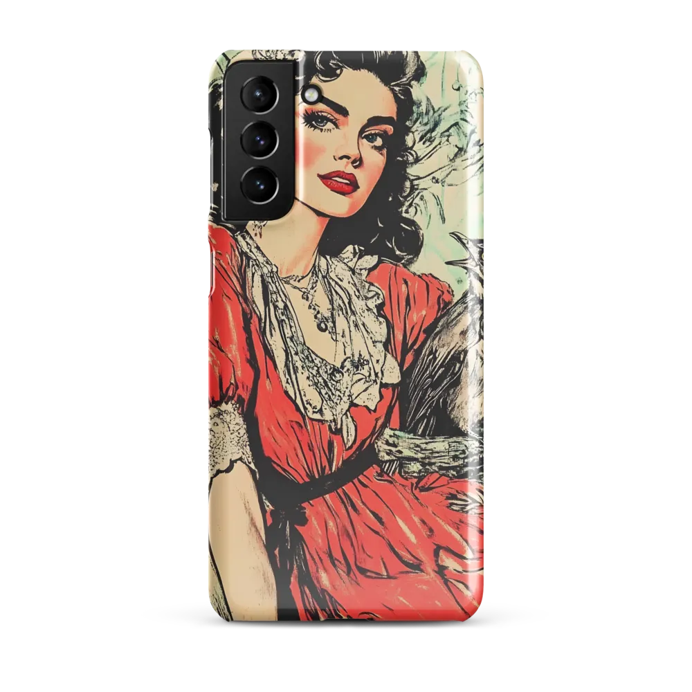 Whispers of Nostalgia | Phone Case |  S21 Plus | Snap Case | Glossy