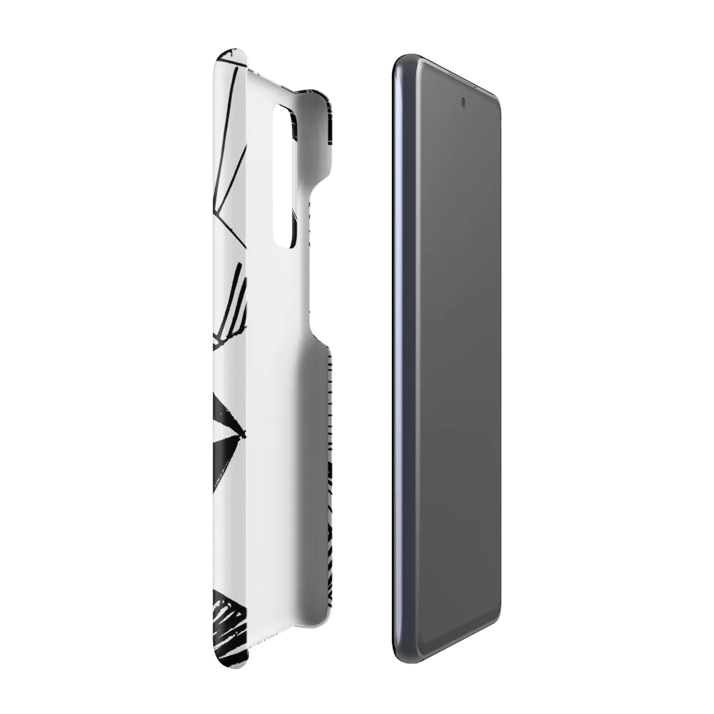 Dynamic Geometry in Ink | Phone Case |  S20 FE | Snap Case | Glossy