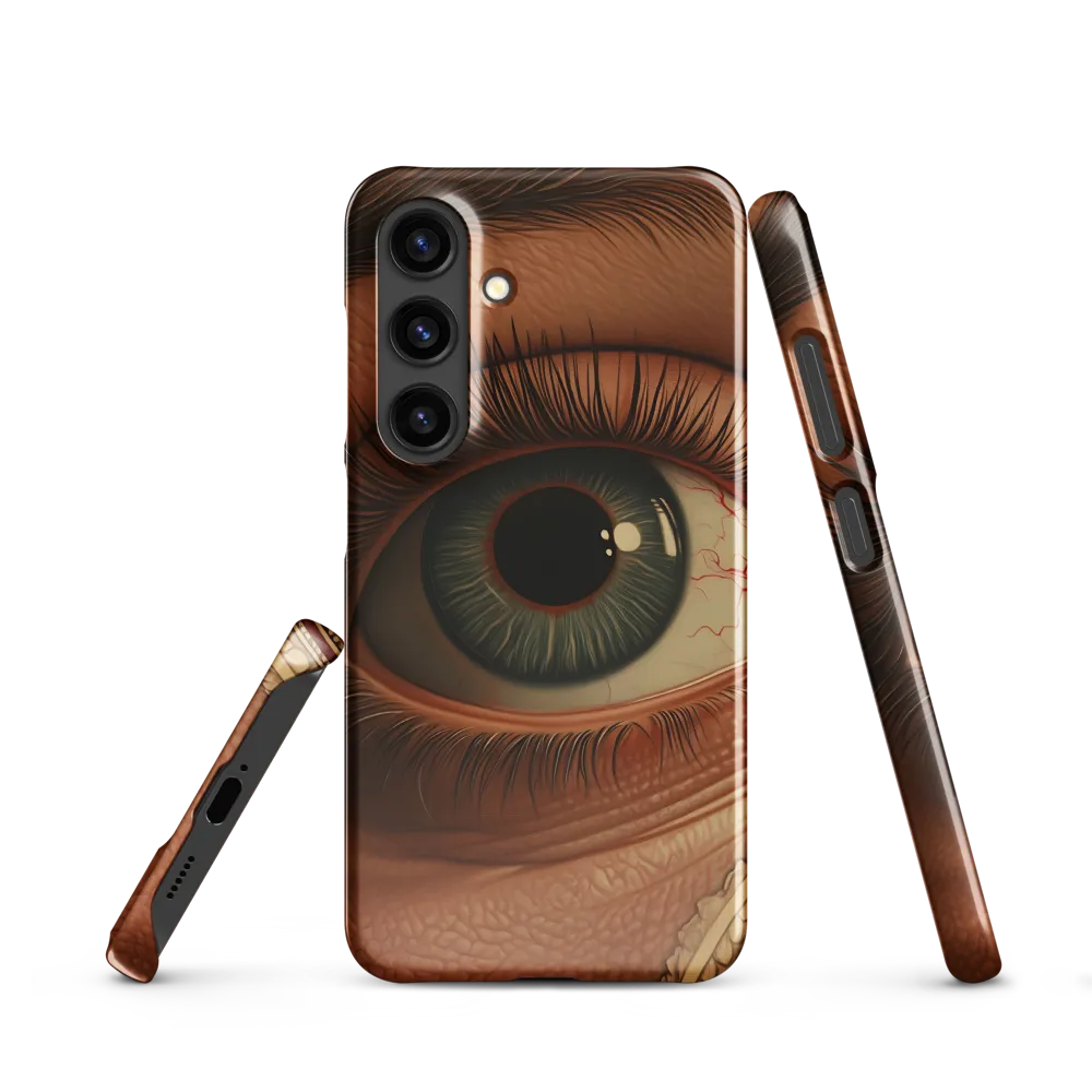 The Gaze of Anatomy | Phone Case |  S24 | Snap Case | Glossy