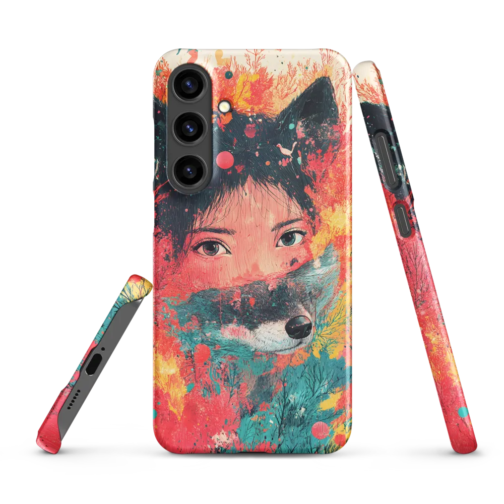 Harmony of Spirit: Girl and Wolf