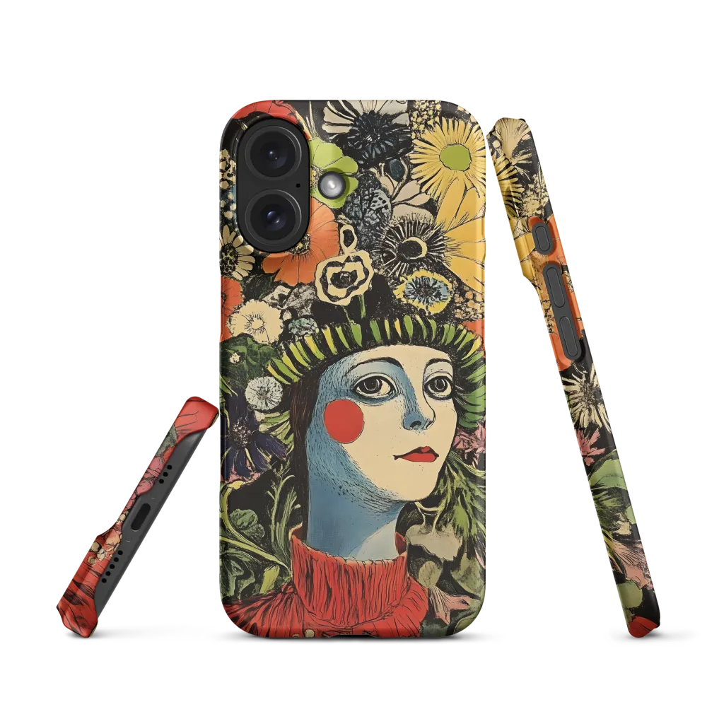 Floral Whimsy: A Portrait of Nature's Embrace