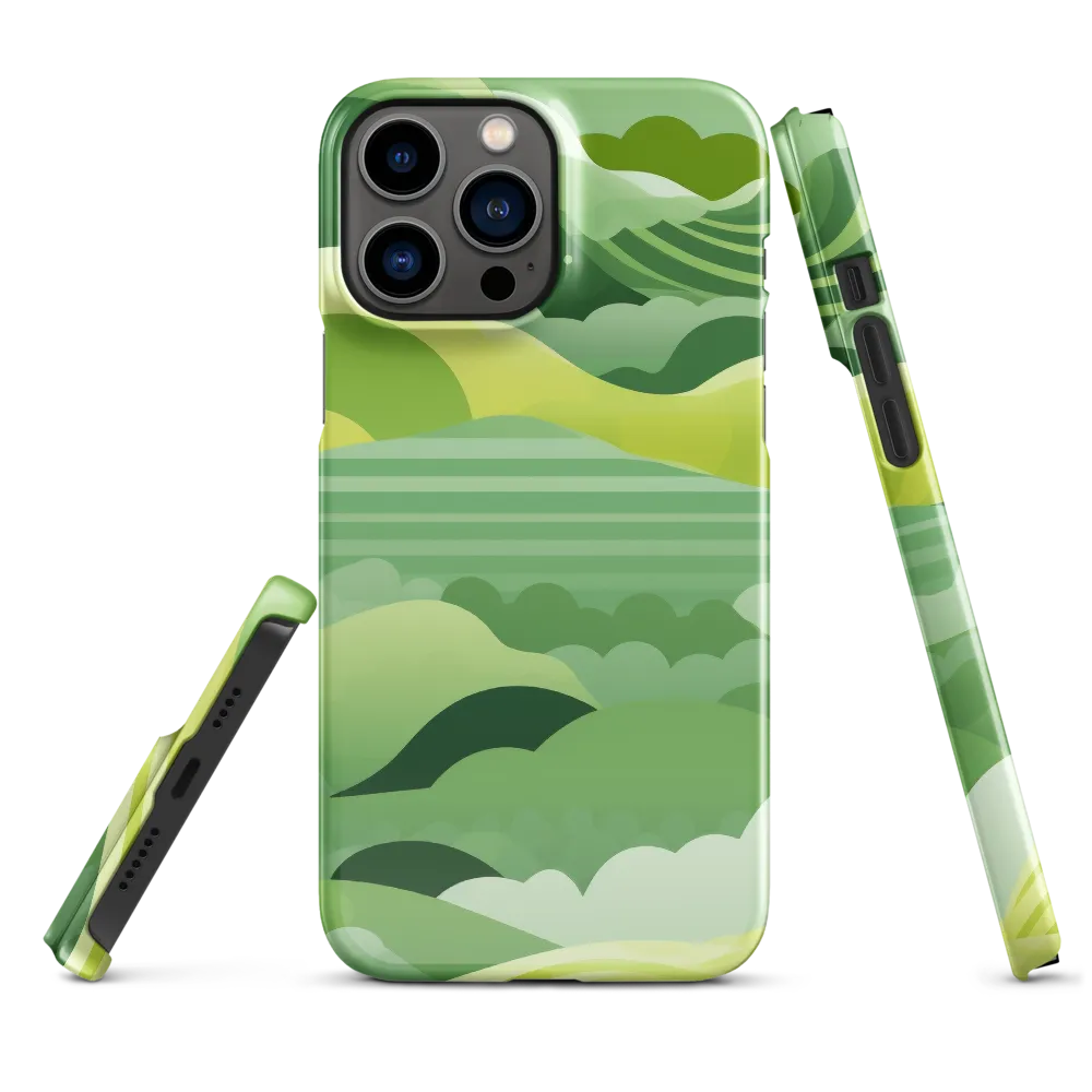 Tranquility in Green Waves